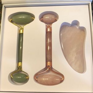 New natural jade and quartz rollers